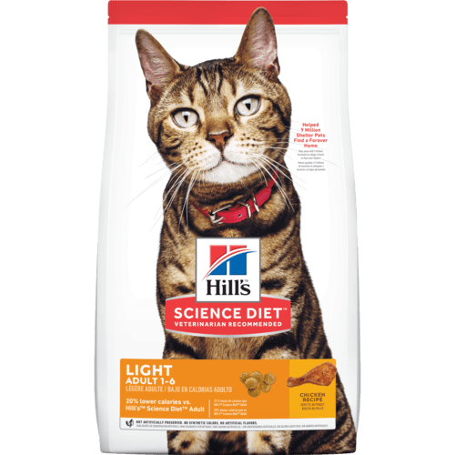 Hill's Science Diet Adult Light Chicken Recipe Dry Cat Food