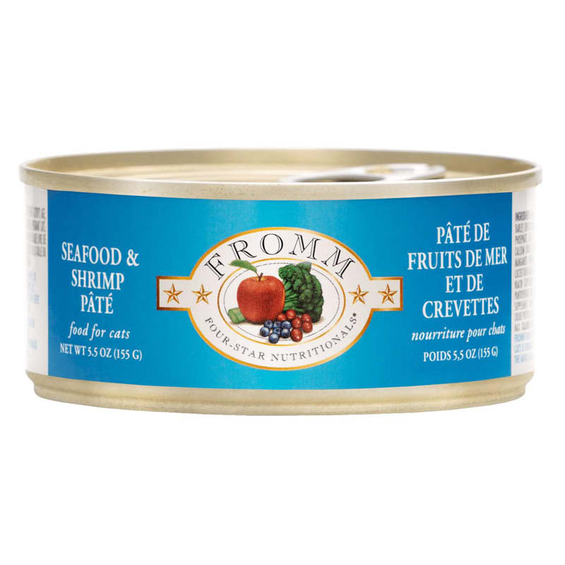 Fromm Four-Star Nutritionals Seafood & Shrimp Pate Food for Cats