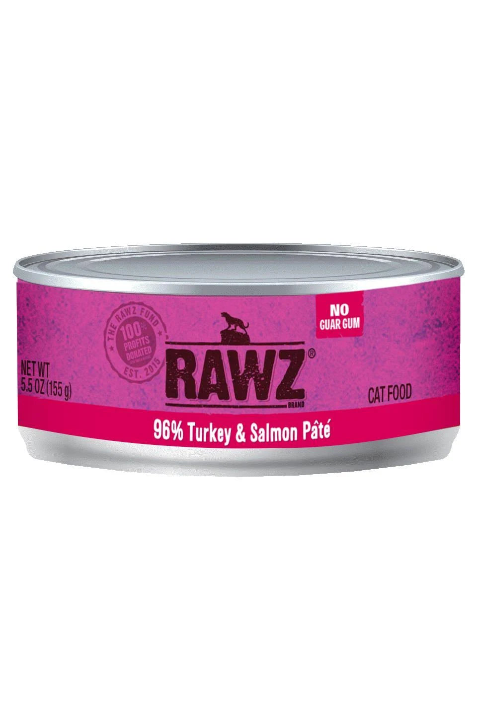 RAWZ 96% Turkey & Salmon Cat Can