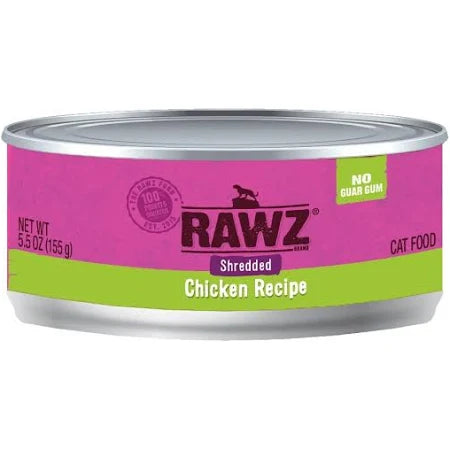 RAWZ Shredded Chicken Canned Cat Food