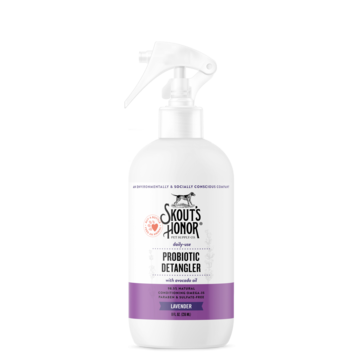 Skout's Honor Probiotic Detangler Spray Lavender For Dogs & Cats