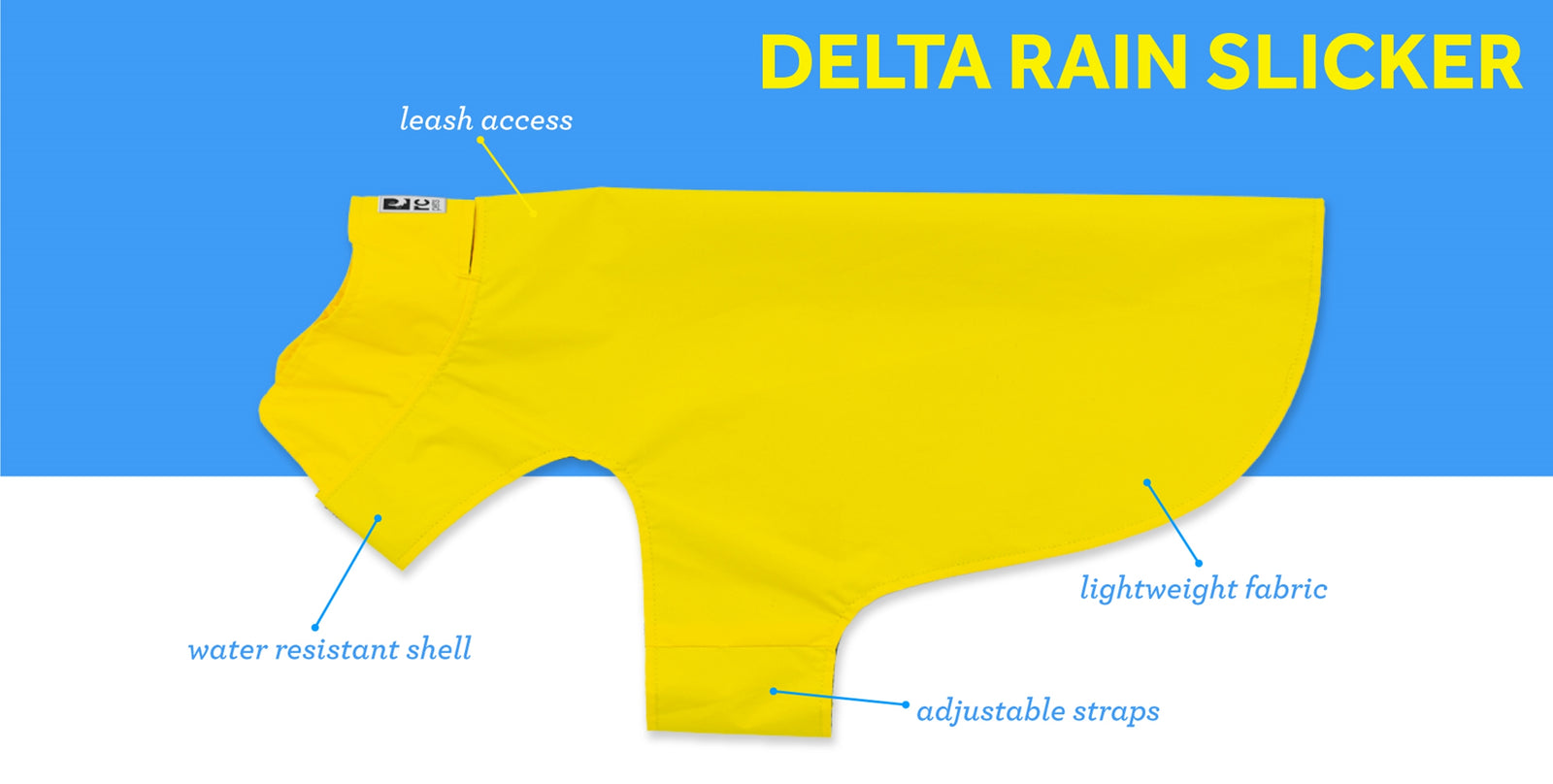 RC Pet Delta Rain Slicker Crimson