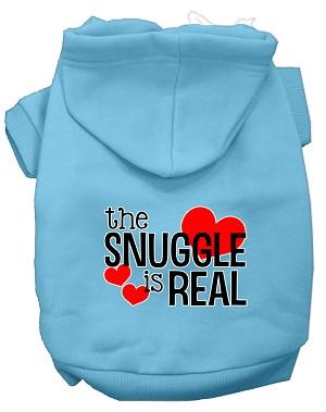 The Snuggle is Real Screen Print Hoodie