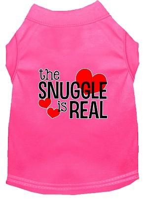 The Snuggle is Real Screen Print Shirt