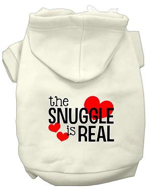 The Snuggle is Real Screen Print Hoodie