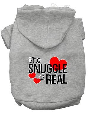 The Snuggle is Real Screen Print Hoodie