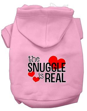 The Snuggle is Real Screen Print Hoodie