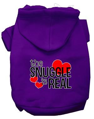 The Snuggle is Real Screen Print Hoodie