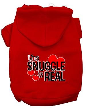 The Snuggle is Real Screen Print Hoodie