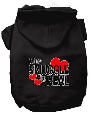 The Snuggle is Real Screen Print Hoodie