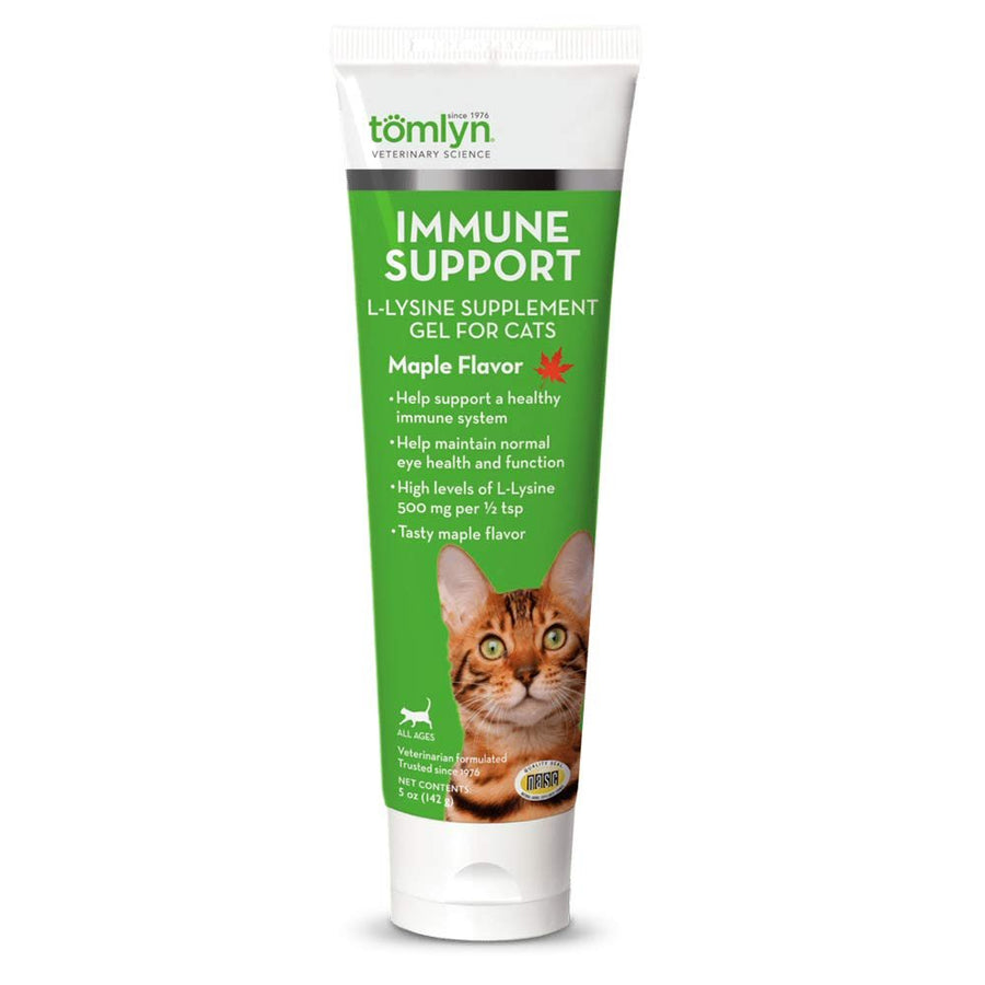 Tomlyn Immune Support L-Lysine Supplement Gel for Cats