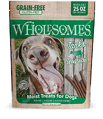 Wholesomes Tank's Beef Jerky Dog Treats