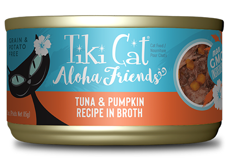 Tiki Cat Aloha Friends Grain Free Tuna with Pumpkin Canned Cat Food