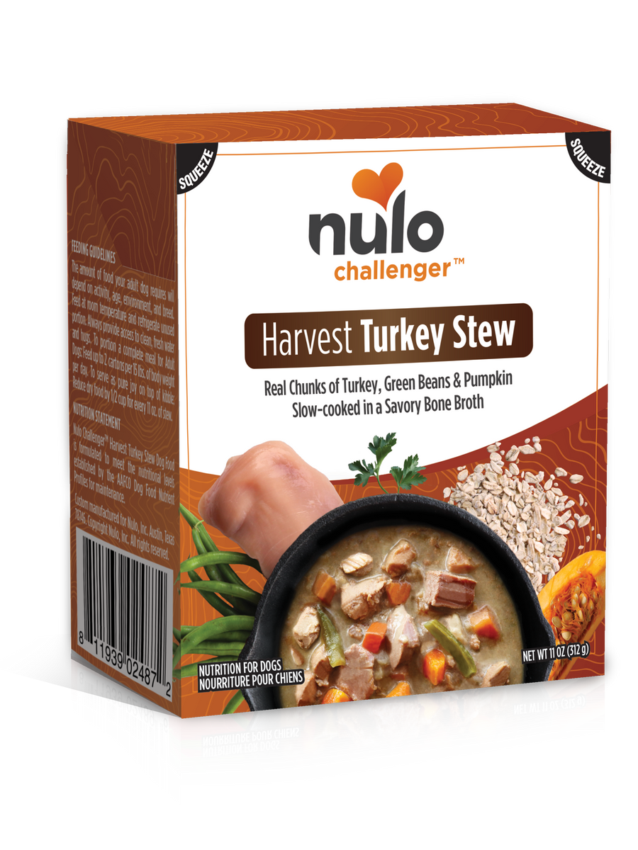 Nulo Challenger Harvest Turkey Stew in Bone Broth Wet Dog Food