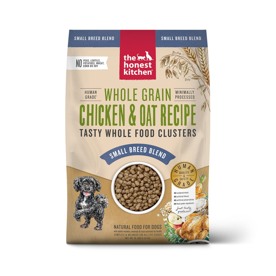 The Honest Kitchen Small Breed Whole Grain Chicken & Oat Recipe Whole Food Clusters Dry Dog Food