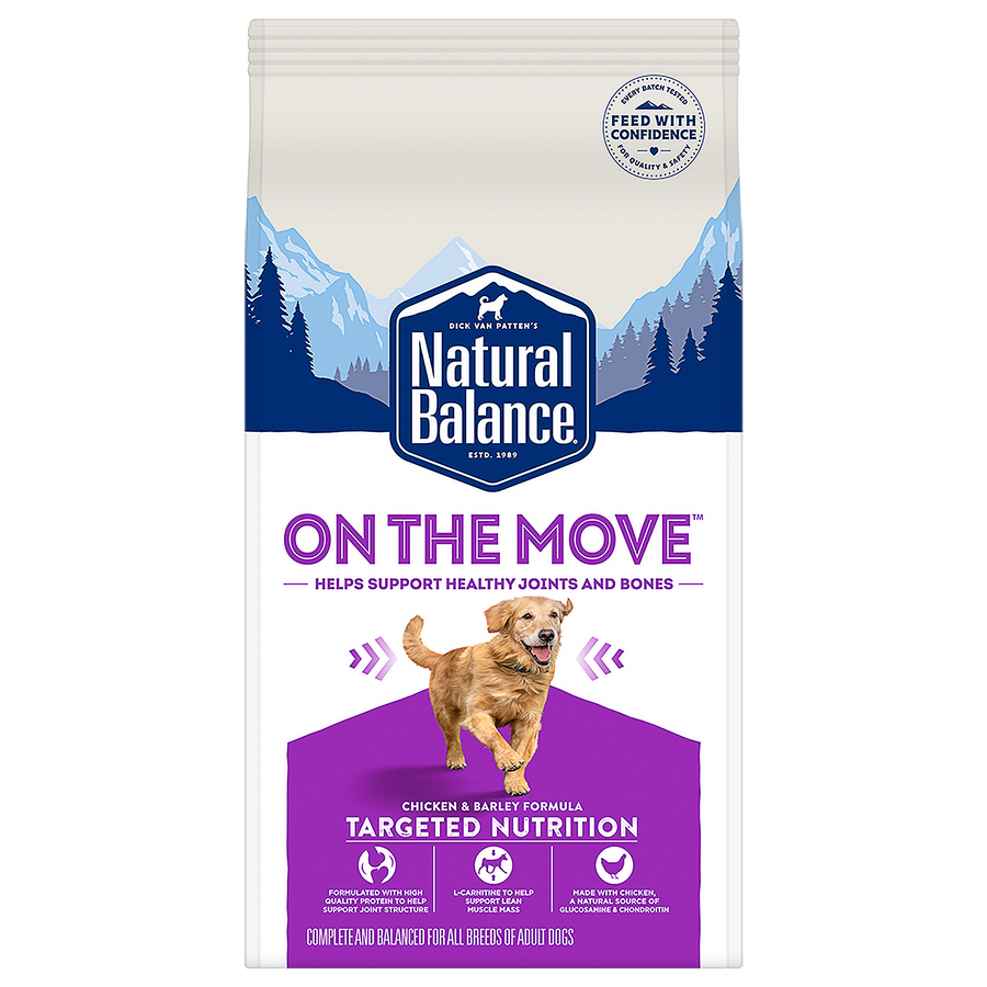 Natural Balance® Targeted Nutrition On the Move Chicken & Barley Recipe Dry Dog Food