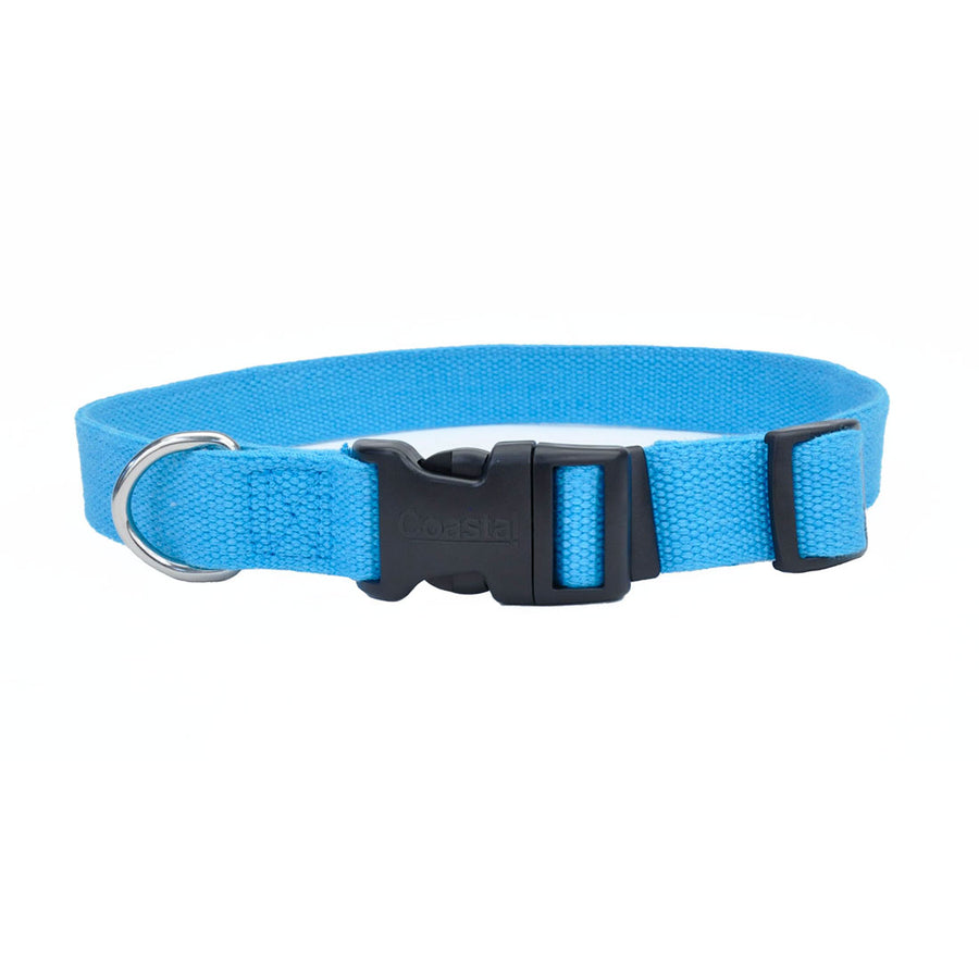 Coastal New Earth Soy Adjustable Medium Dog Collar, Assorted Colors