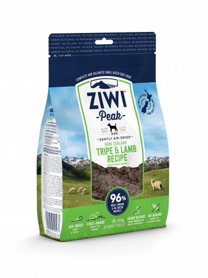 Ziwi Peak Air Dried Grain Free Tripe & Lamb Dog Food