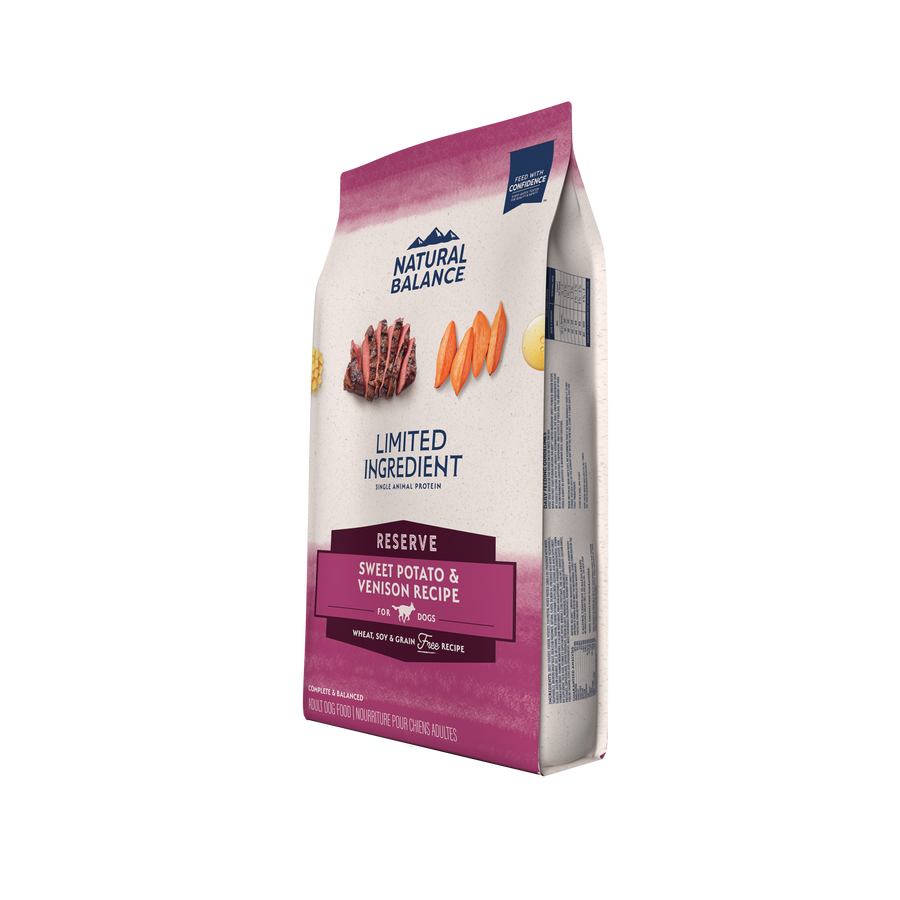 Natural Balance® Limited Ingredient Reserve Grain Free Sweet Potato & Venison Recipe Dry Dog Food